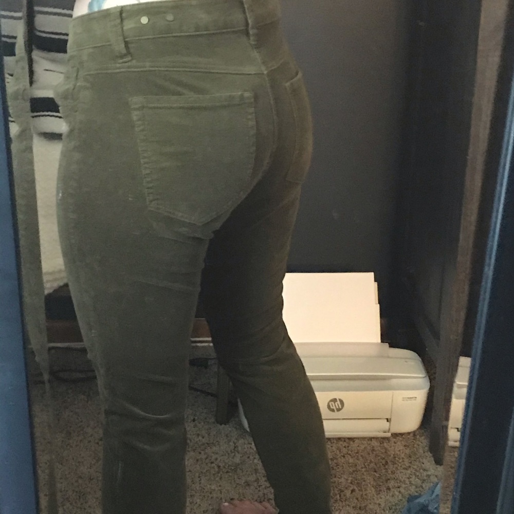 Corduroy skinny jeans